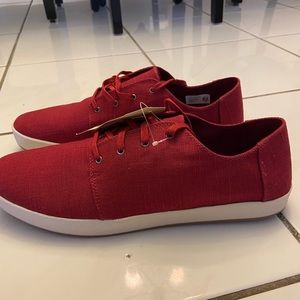 Toms Red Sneakers